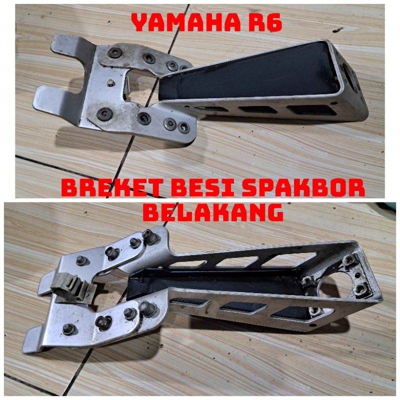breket besi spakbor belakang yamaha r6 original copotan eks limbah moge