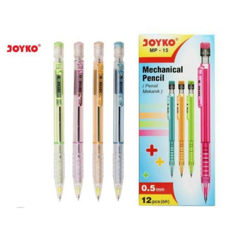 

joyko mechanical pencil per pack isi 12 pcs