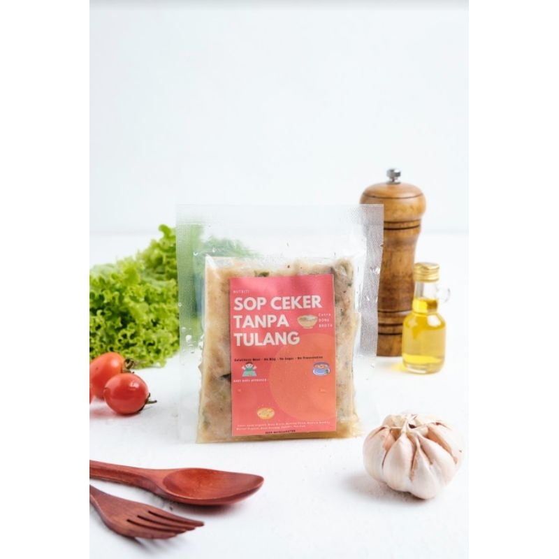 

Sop Ceker Tanpa Tulang Nutriti