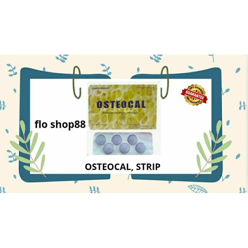A - OSTEOCAL / OSTEOCAL KALSIUM / OSTEOCAL TABLET KUNYAH / OSTEOCAL TABLET / OSTEOCALL / OSTEOCARE C