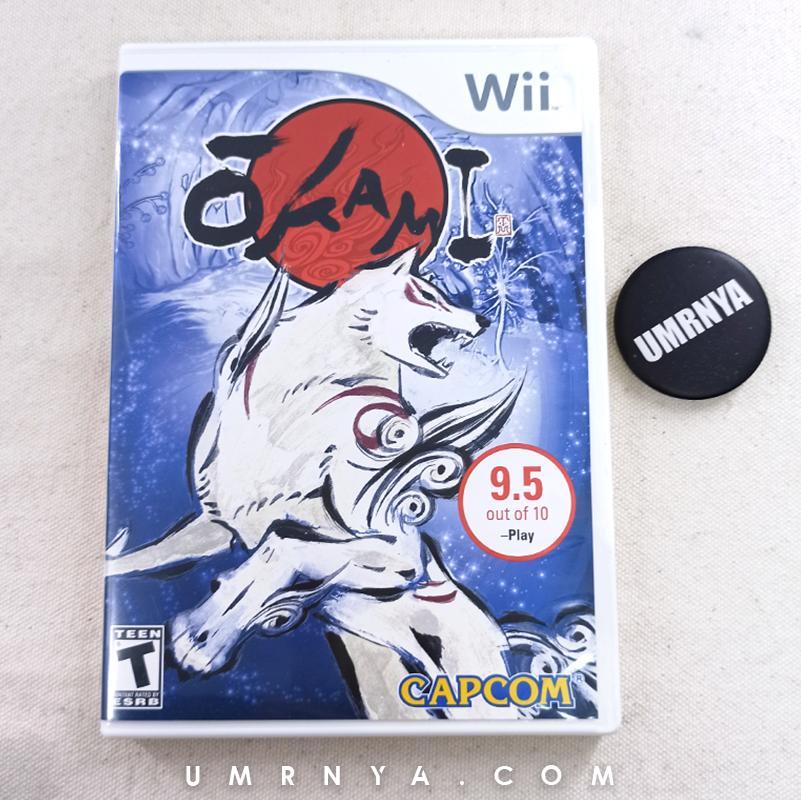 Kaset Original Okami Game Nintendo Wii CD Games US USA NintendoWii Okani