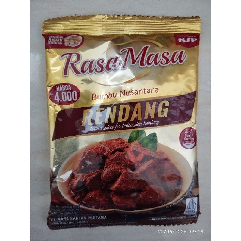 

RASA MASA