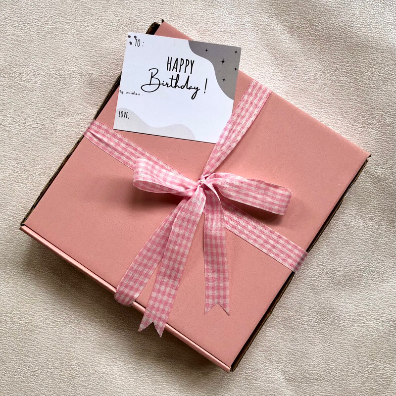 

Paket Box Hampers/ Kado (dijual bundling dengan produk lain)