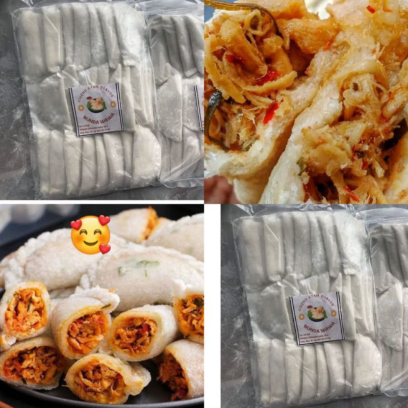 

Cireng ayam suwir isi 22biji