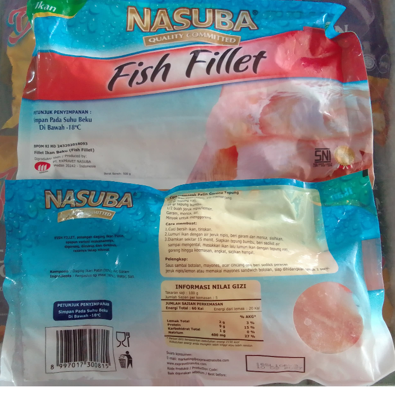 

Nasuba Dori Fillet 500gr