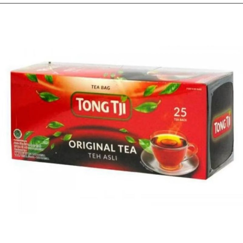 

TONG TJI BLACK TEA ORIGINAL TEA (TEH CELUP NON AMPLOP ISI 25)