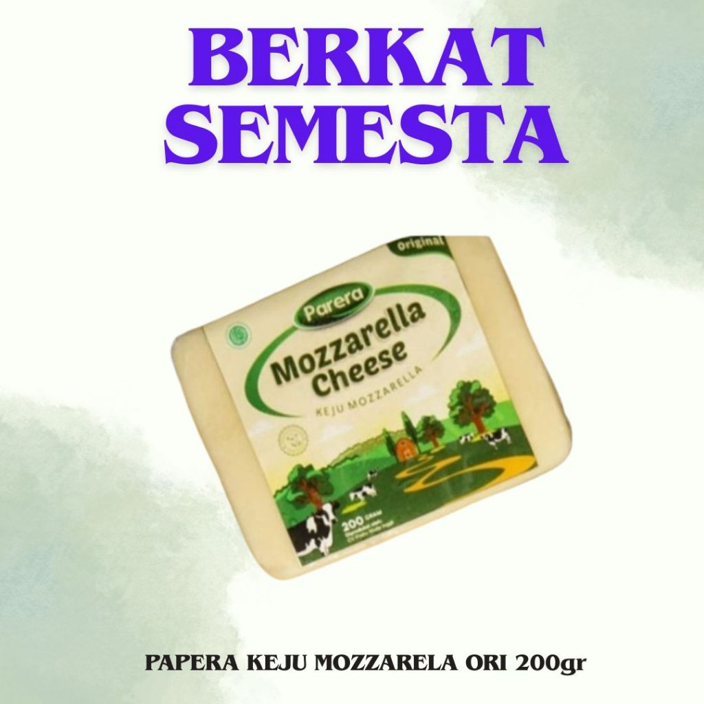 

PARERA KEJU MOZZARELA ORI 200gr