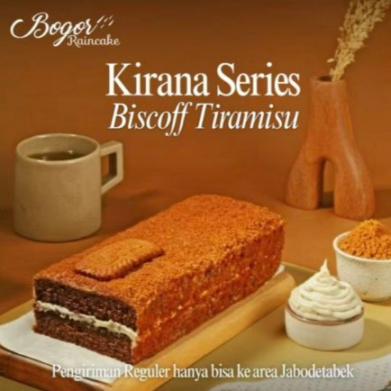 

Bogor Raincake - Kirana Series - Biscoff Tiramisu