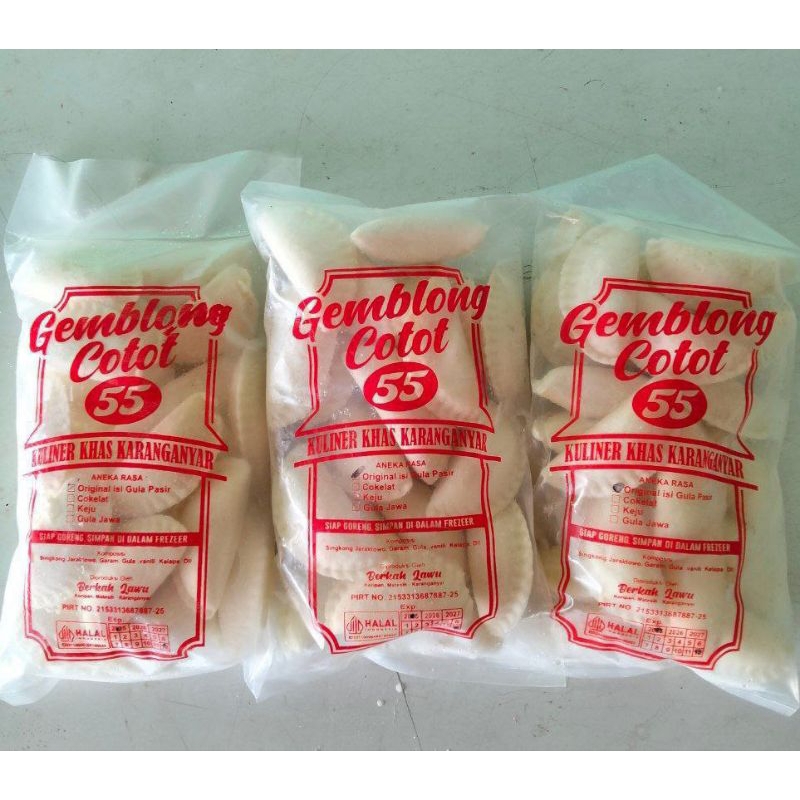 

Gemblong Cotot 55 Isi 20pcs