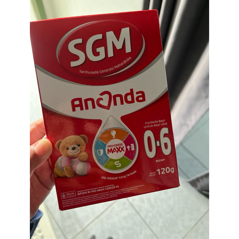 Ready susu sgm 120gram 0-6bulan