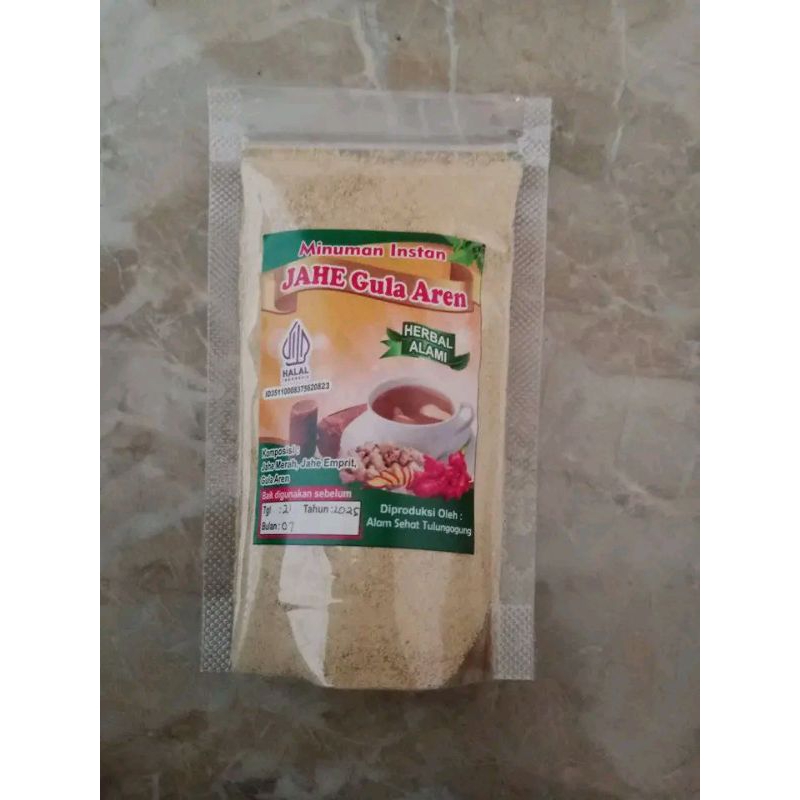 

jahe merah jahe emprit gula aren instan kemasan ekonomis 100gr/jahe instan
