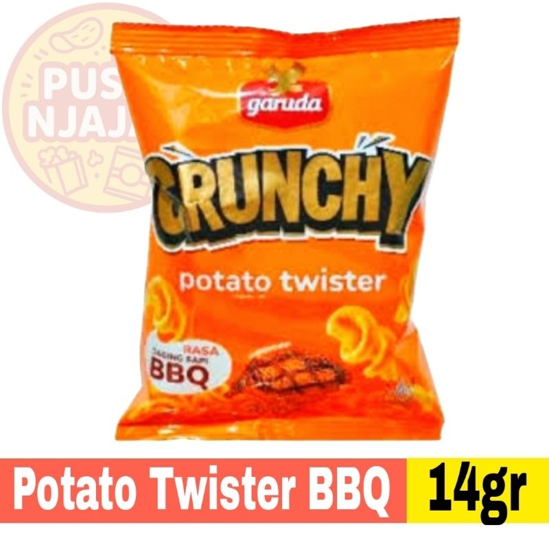

Snack Garuda Crunchy Potato Twister BBQ 14gr
