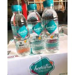 

Air minum merk HEVIITRO kemasan botol 330 ml per karton isi 24 botol