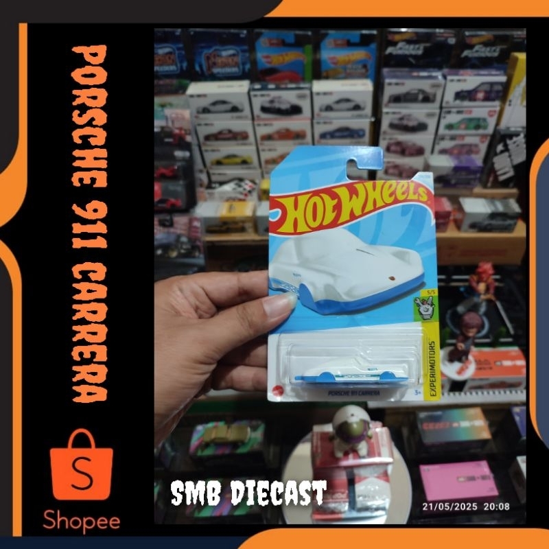 HOT WHEELS PORSCHE 911 CARRERA GANCI PUTIH