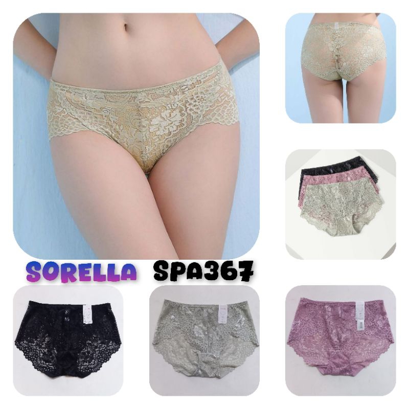 SPA367 Panty celana dalam sorella midi L XL XXL