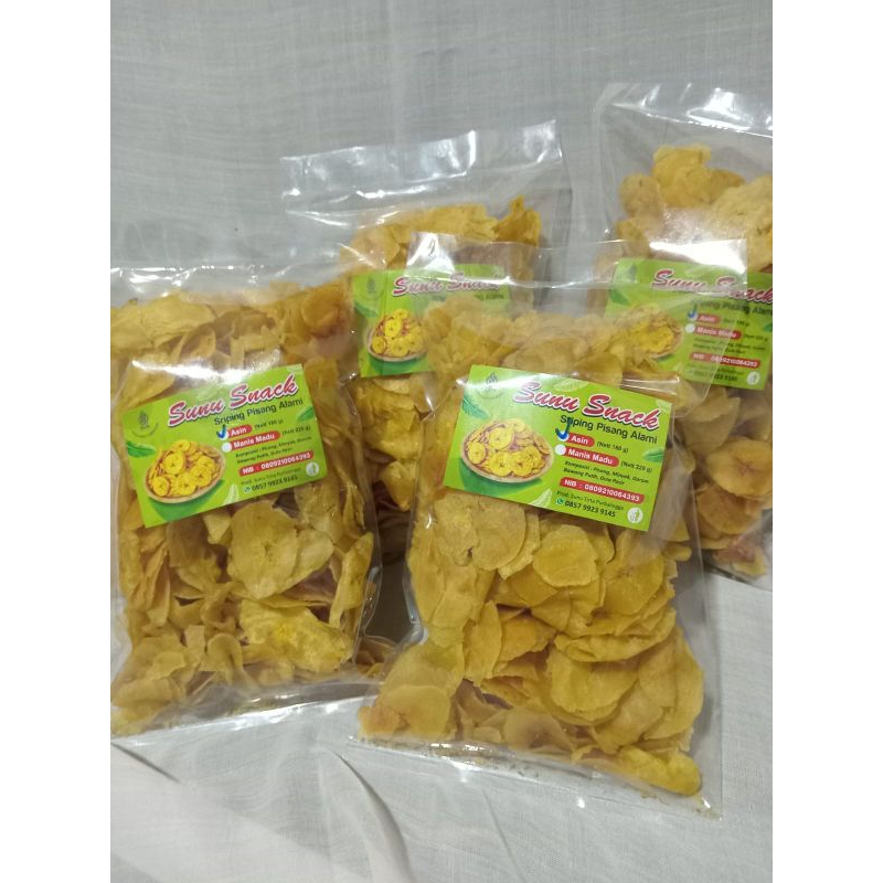 

Keripik Pisang Rasa Asin (180gr)