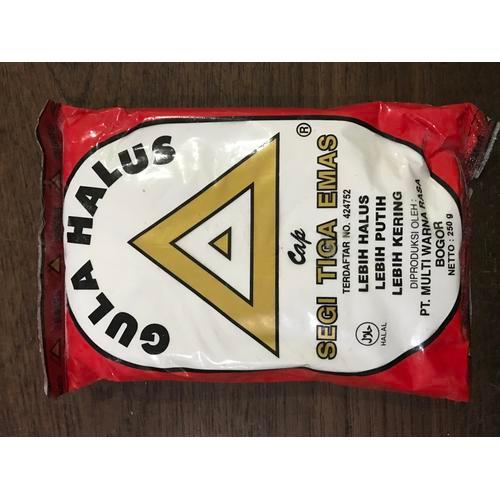 

Gula Halus Cap Segitiga Emas 250gr