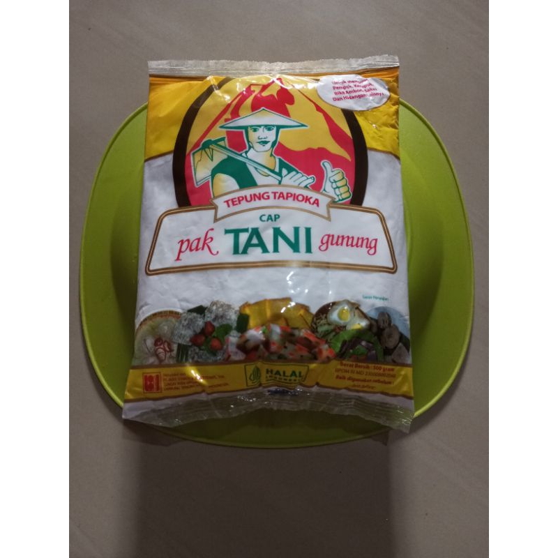 

tepung tapioka cap pak tani gunung