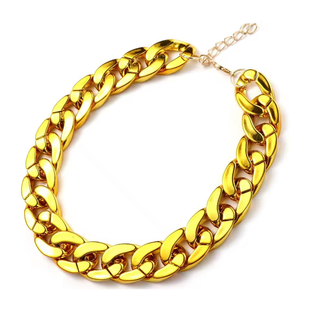 Kalung Emas Anjing Kucing / Aksesoris Kalung Rantai Anjing / Kalung Anjing Pitbull Bulldog