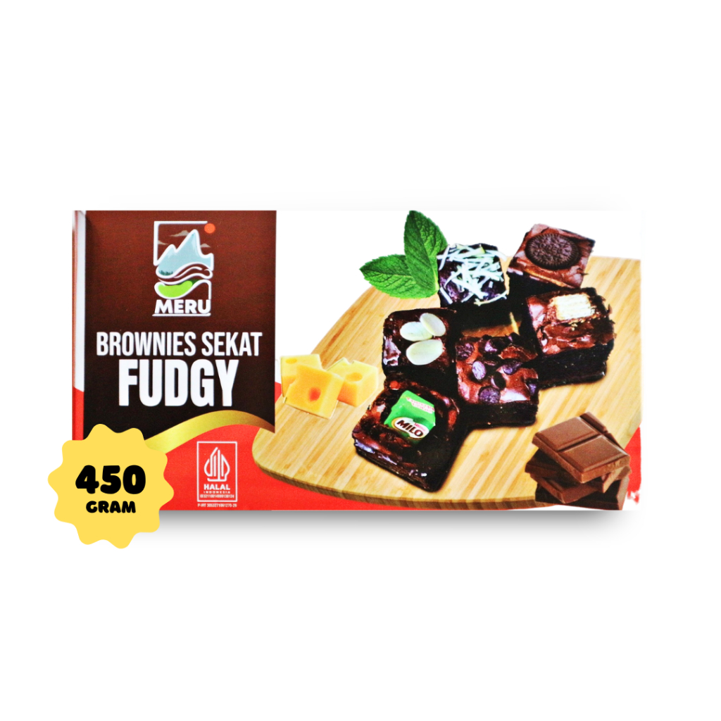 

MERU Fudgy Brownies Sekat