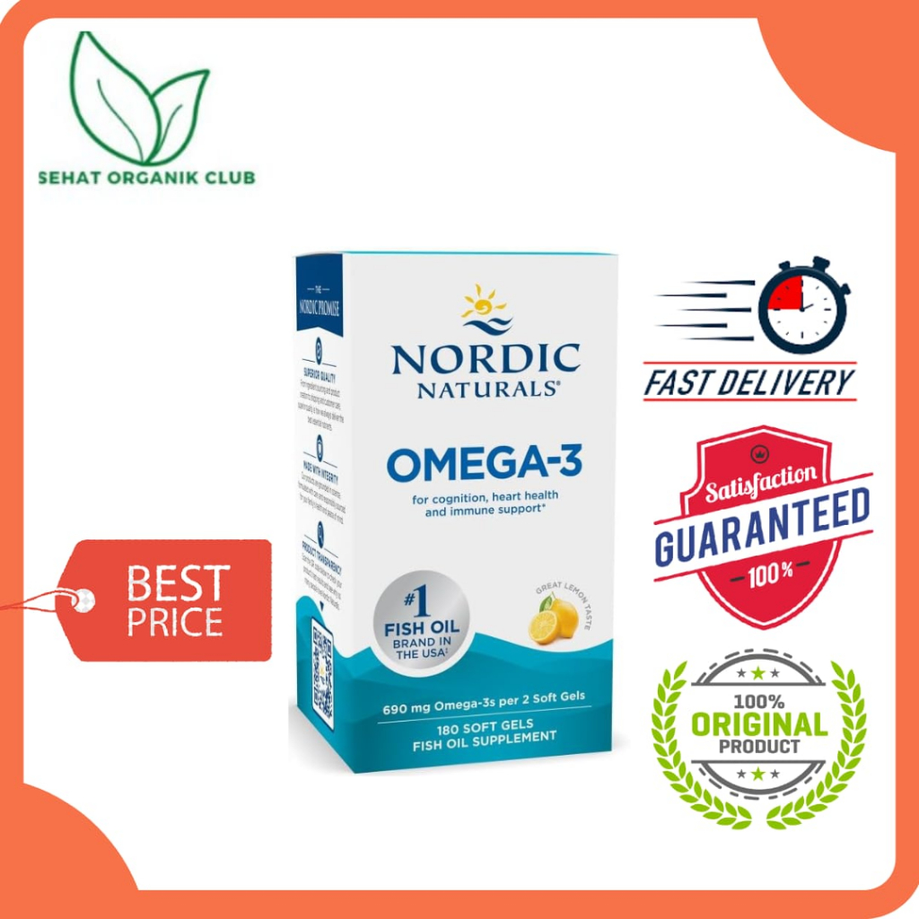 Nordic Naturals Natural Omega-3 Omega 3 690 mg 180 Softgel ; Omega-3 Omega 3 690 mg 120 Softgel ; Om