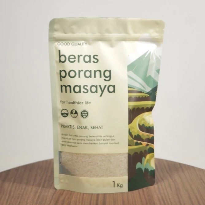 

Masaya Beras Porang 1kg | Instant Konjac Rice - Mudah & Praktis hemat