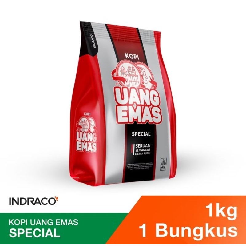 

Kopi Uang Emas Bag 1000gram , Uang Emas 1kg