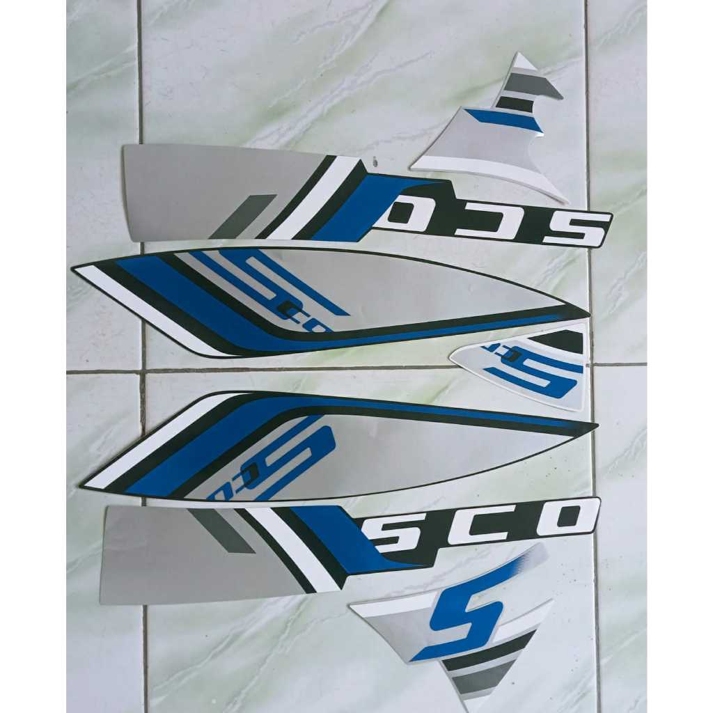 STIKER STRIPING MOTOR HONDA SCOOPY SPORTY 2023