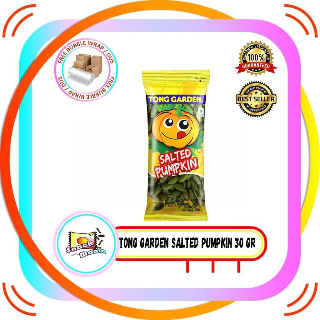 

Tong Garden Salted Pumpkin ~ 30 gr Snack Biji Labu