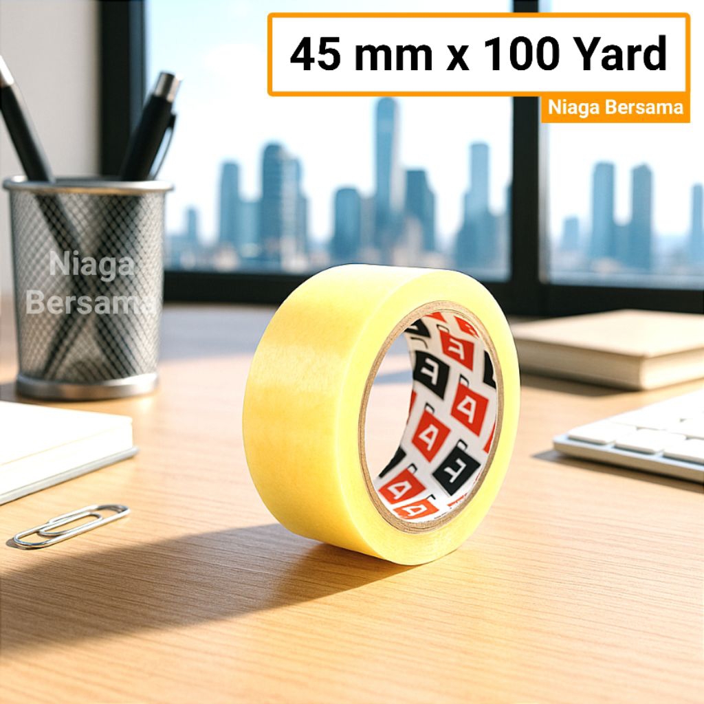 

Lakban Bening 45 mm x 100 Yard Super Kuat