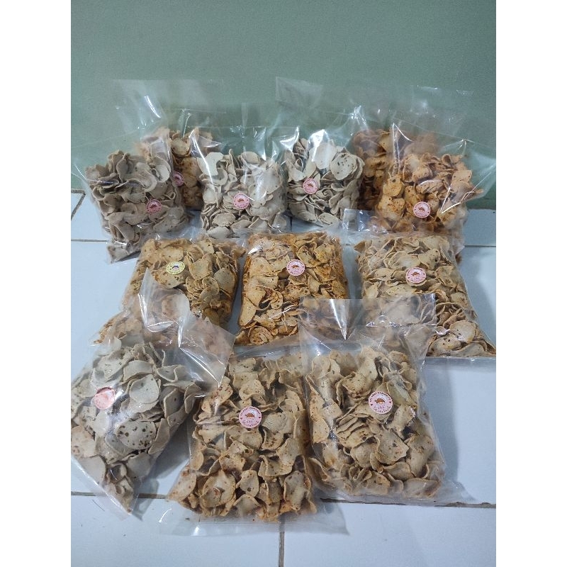 

keripik basreng daun jeruk