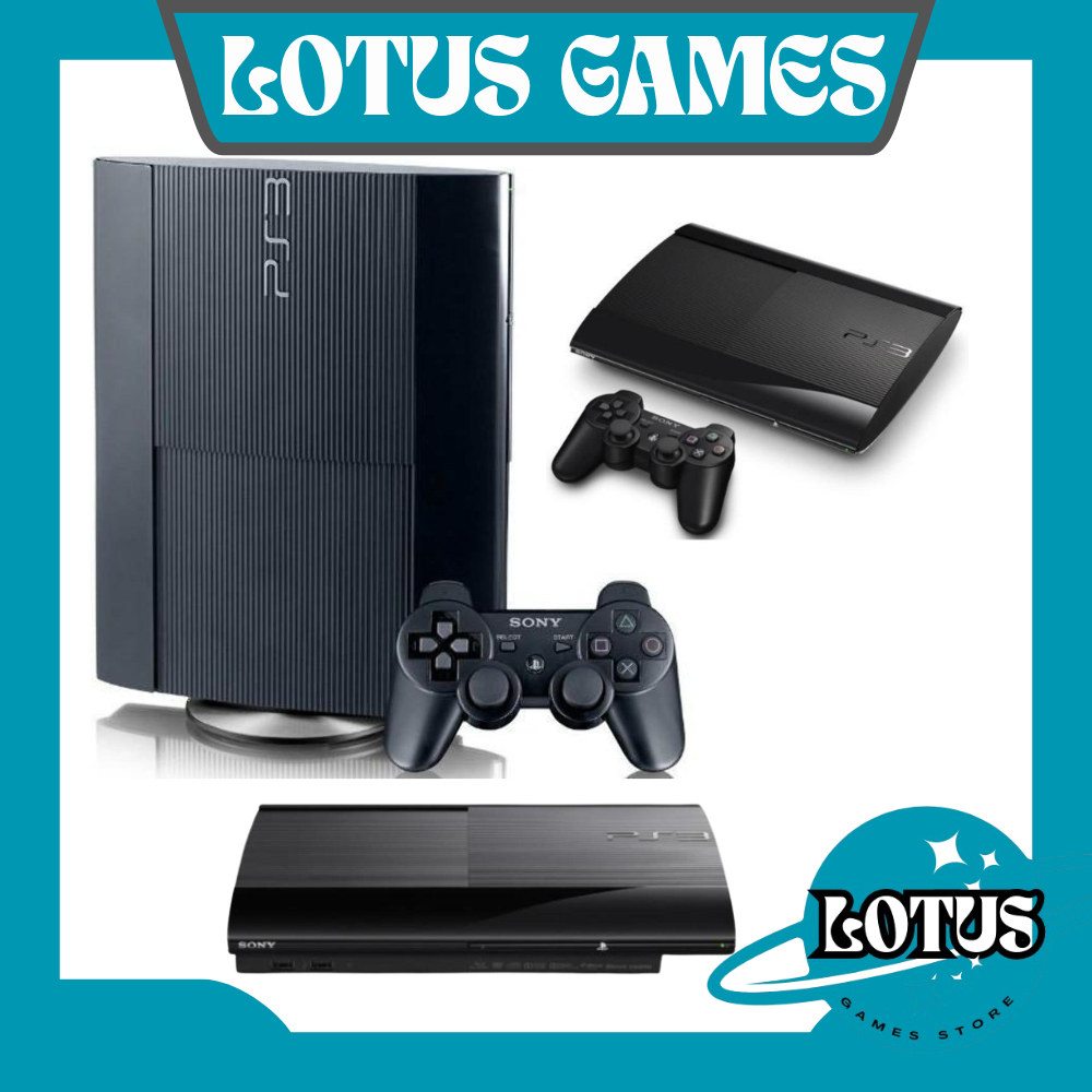 Console PS3 Super Slim playstation 3 super slim CFW HDD 250GB Isi Game Full