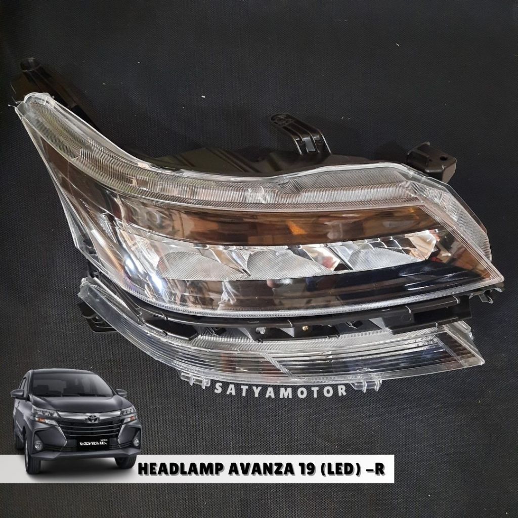 Headlamp Lampu Depan Avanza Xenia 2019 2020 LED
