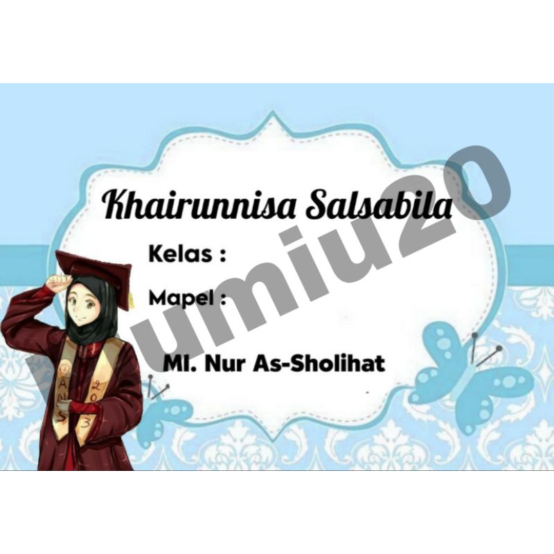 

STIKER LABEL BUKU TINGGAL TEMPEL ISI 50PCS