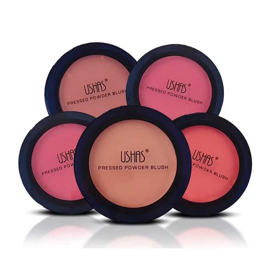 USHAS PRESSED POWDER BLUSH 5gram/ushas blus on