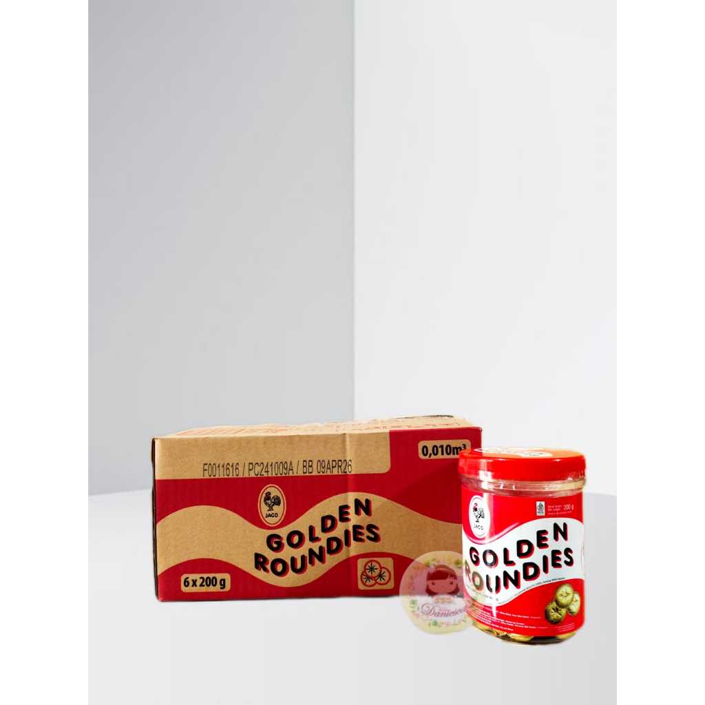 

kartonan golden roundies 200gr 6 toples coklat koin delfi ( ds bgr )