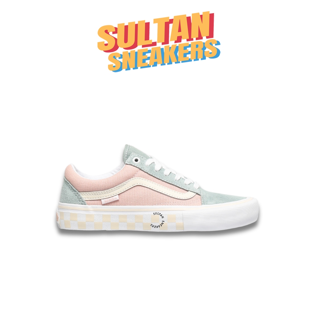 Vans Old Skool Pro Washout Peach Blue