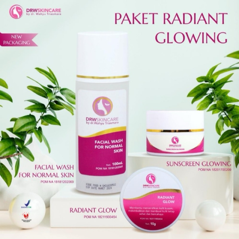 Paket Radiant Glowing DRW Skincare