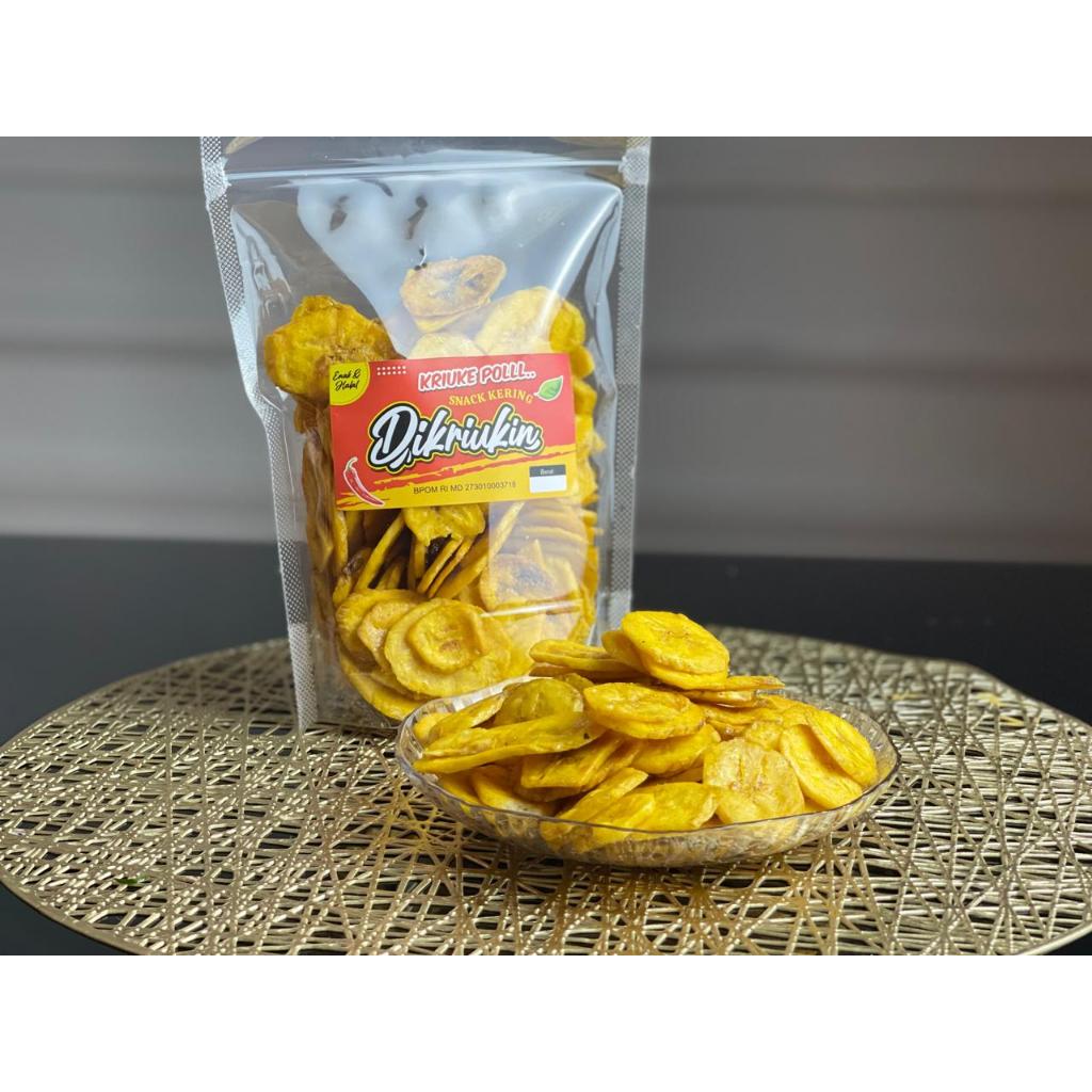 

Dikriukin Keripik Pisang koin Manis Madu