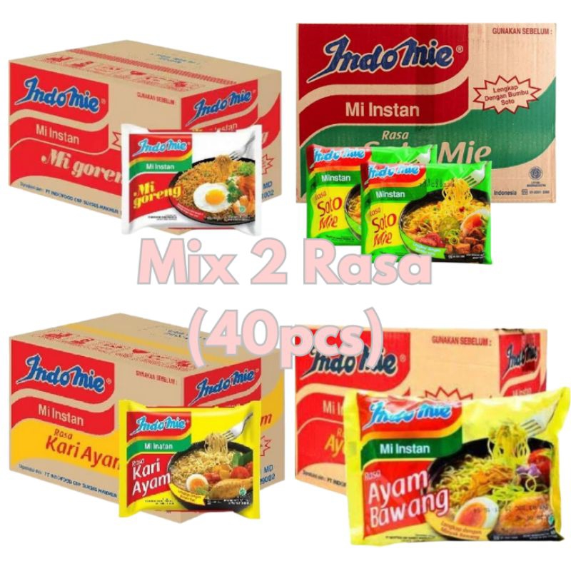 

INDOMIE 1DUS MIX RASA (40PCS) BISA REQ