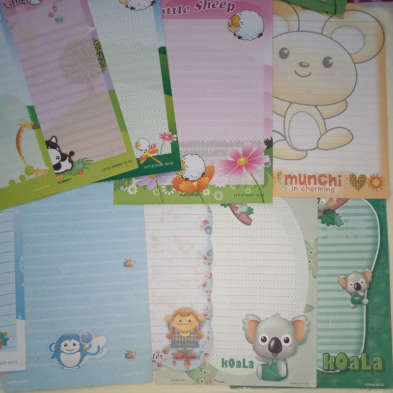 

[ MINIMAL ORDER 5 LEMBAR ] KERTAS BINDER HARVEST LANGKA RARE LOOSE LEAF ISI REFILL A5 SATUAN ECERAN HEWAN MISS ANIMAL MUNCHI PINGO LOOPEND FASHION SHEEP