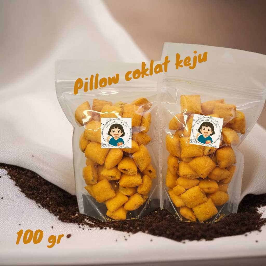 

Nyummie Snack - Pillow Coklat Keju 100 gr
