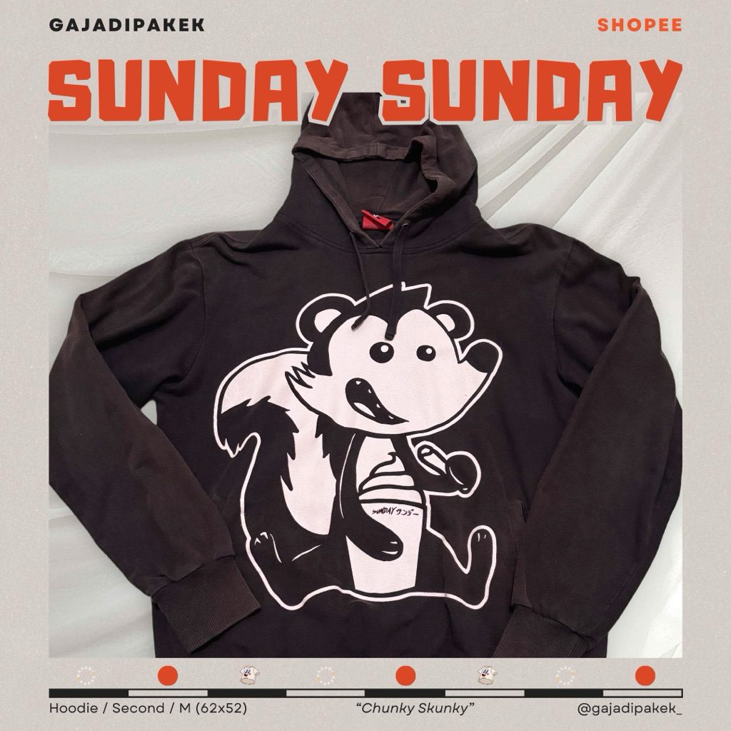 SUNDAY SUNDAY CO - CHUNKY SKUNKY [Hoodie]
