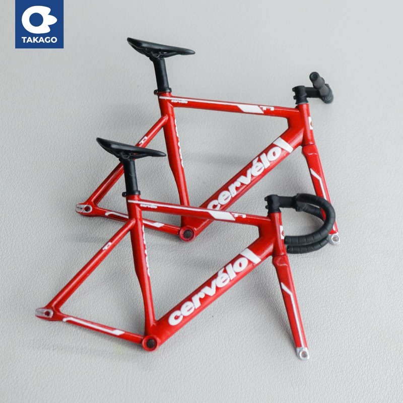 Cervelo T1 Frame Fixie Mini Scale 1:12 By Motoblazter - Rangka Miniatur Sepeda Fixie