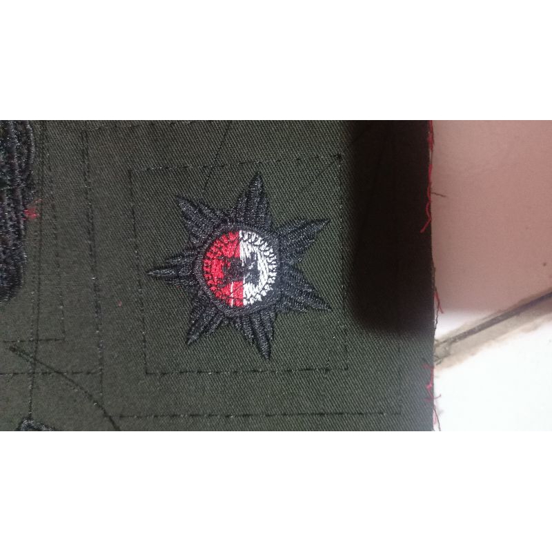 [READY STOK] LANGSUNG KIRIM BREVET POLTEKAD PDL TNI AD BORDIR
