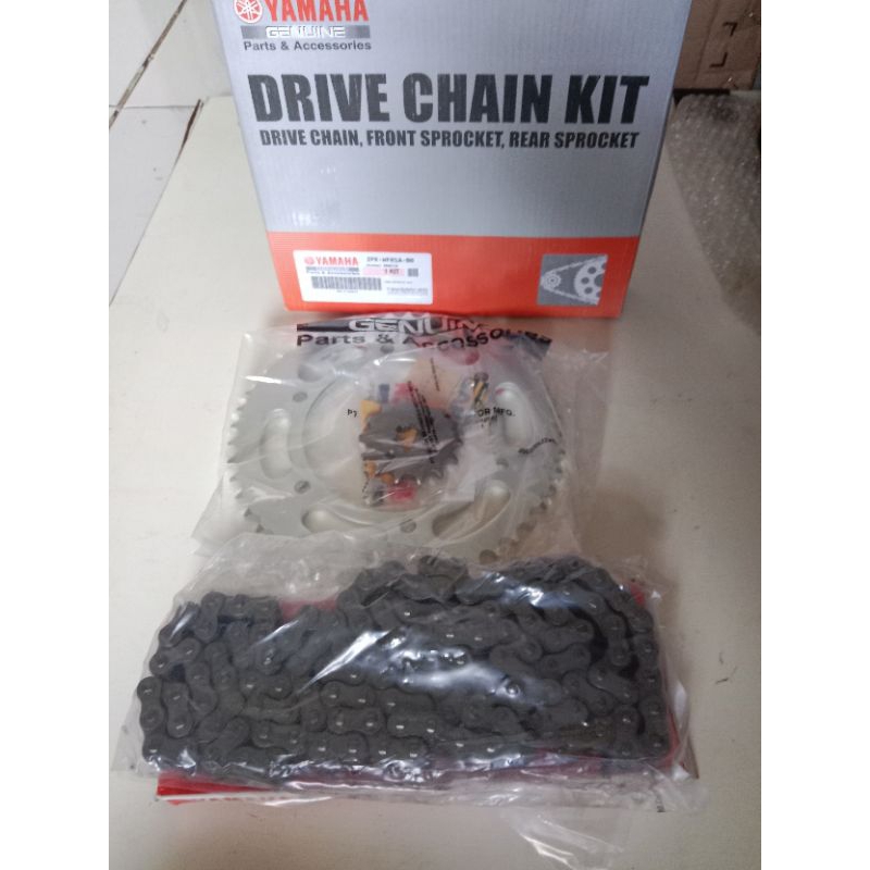 Gear Set Komplit Gear 14-48 Yamaha R15 V3 2PK Ori