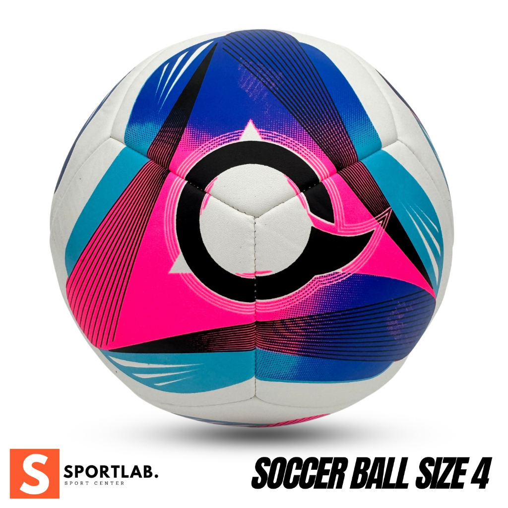 Bola sepak size 4 bola kaki ortuseight vision bola kaki size 4 jahit mesin premium