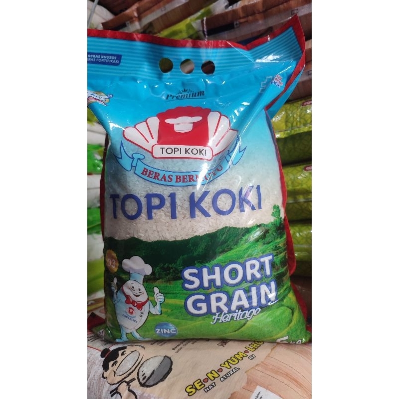 

Beras Topi Koki Pandan wangi / Beras harum 5kg 5 kg