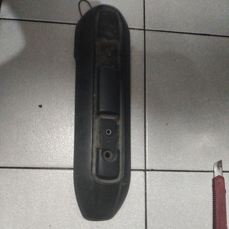 tutup knalpot cover knalpot tameng knalpot mio soul old (bekas) original