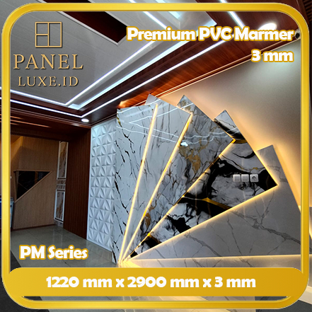 Premium PVC Marmer 3mm PM Series | PanelLuxe